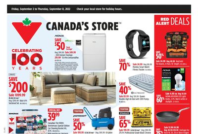 Canadian Tire (Atlantic) Flyer September 2 to 8