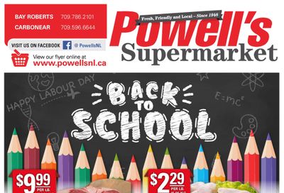 Powell's Supermarket Flyer September 1 to 7