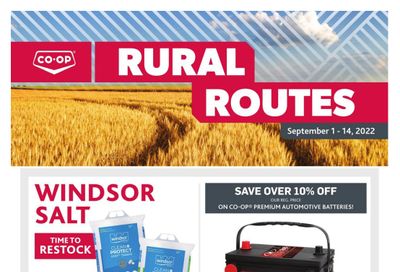 Co-op (West) Rural Routes Flyer September 1 to 14