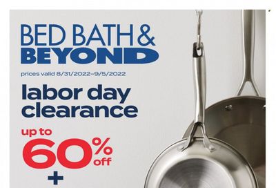 Bed Bath & Beyond Weekly Ad Flyer Specials August 31 to September 5, 2022