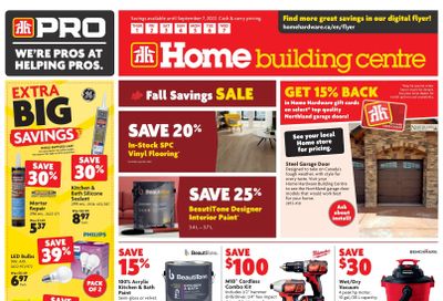 Home Building Centre (ON) Flyer September 1 to 7
