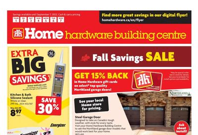 Home Hardware Building Centre (ON) Flyer September 1 to 7
