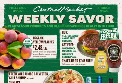 Central Market (TX) Weekly Ad Flyer Specials August 31 to September 6, 2022