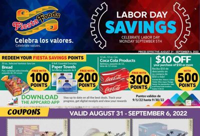 Fiesta Foods SuperMarkets (WA) Weekly Ad Flyer Specials August 31 to September 6, 2022