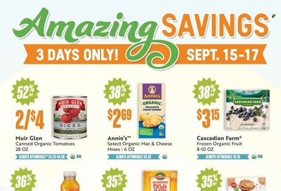 Natural Grocers Weekly Ad Flyer Specials September 15 to September 17, 2022