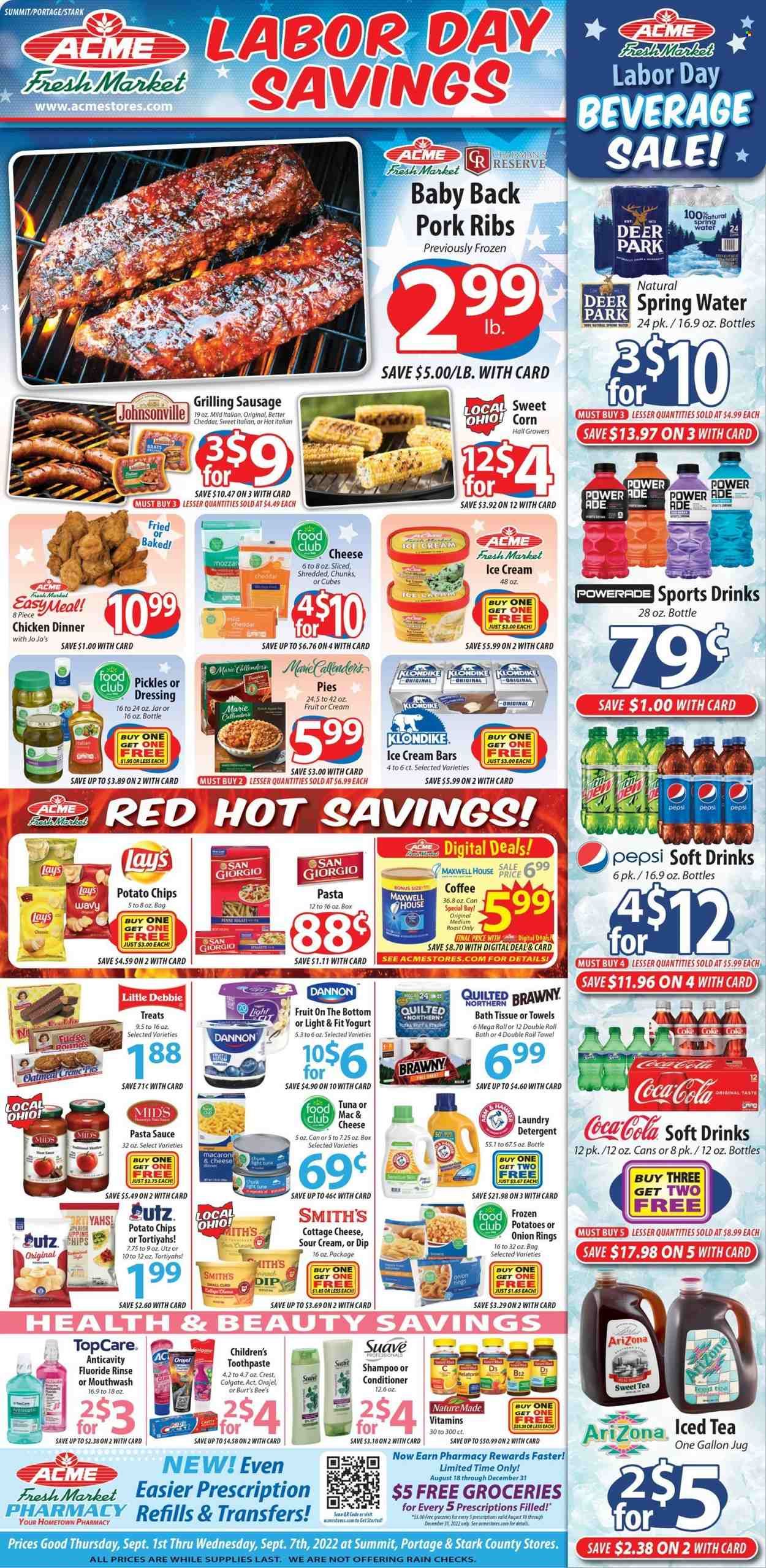 ACME Fresh Market (OH) Weekly Ad Flyer Specials September 1 to September 7, 2022