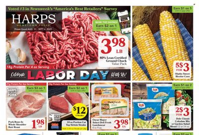 Harps Hometown Fresh (AR, KS, MO) Weekly Ad Flyer Specials August 31 to September 6, 2022