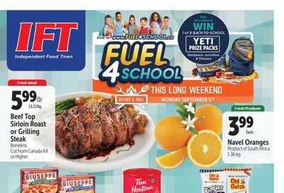 IFT Independent Food Town Flyer September 2 to 8