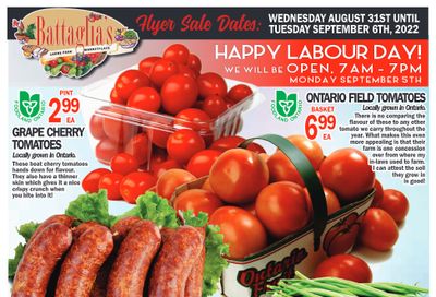 Battaglia's Marketplace Flyer August 31 to September 6