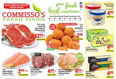 Commisso's Fresh Foods Flyer September 2 to 8