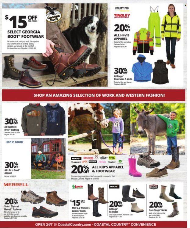 Coastal Farm & Ranch Weekly Ad Flyer Specials August 31 to September 6, 2022