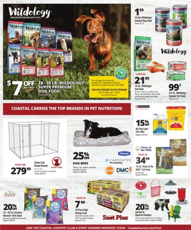 Coastal Farm & Ranch Weekly Ad Flyer Specials August 31 to September 6, 2022