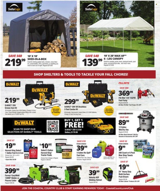 Coastal Farm & Ranch Weekly Ad Flyer Specials August 31 to September 6, 2022