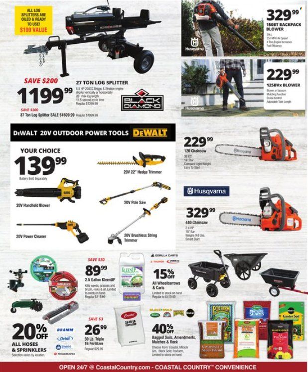 Coastal Farm & Ranch Weekly Ad Flyer Specials August 31 to September 6, 2022