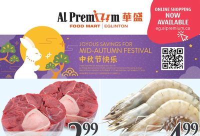 Al Premium Food Mart (Eglinton Ave.) Flyer September 1 to 7