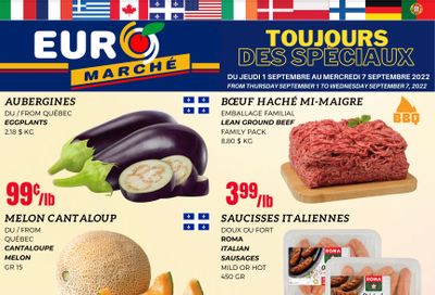 Euro Marche Flyer September 1 to 7