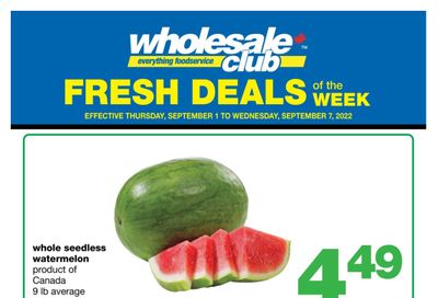 Wholesale Club (ON) Fresh Deals of the Week Flyer September 1 to 7