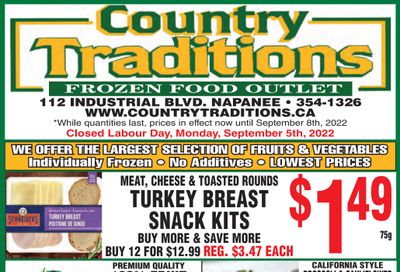 Country Traditions Flyer September 1 to 8