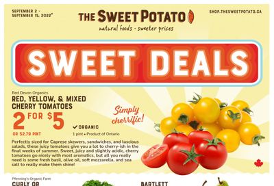 The Sweet Potato Flyer September 2 to 15