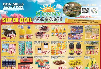 Sunny Foodmart (Don Mills) Flyer September 2 to 8