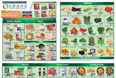 Oceans Fresh Food Market (Brampton) Flyer September 2 to 8