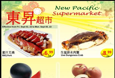 New Pacific Supermarket Flyer September 2 to 5