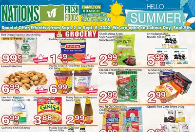 Nations Fresh Foods (Hamilton) Flyer September 2 to 8