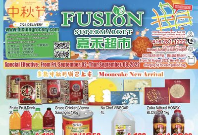 Fusion Supermarket Flyer September 2 to 8