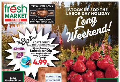 Fresh Market Foods Flyer September 2 to 8