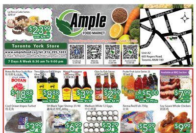 Ample Food Market (North York) Flyer September 2 to 8