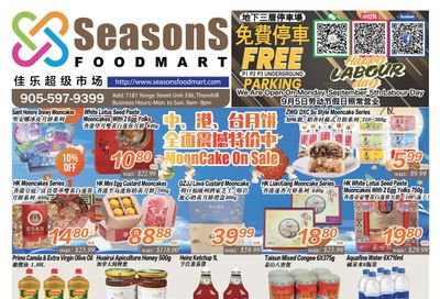 Seasons Food Mart (Thornhill) Flyer September 2 to 8