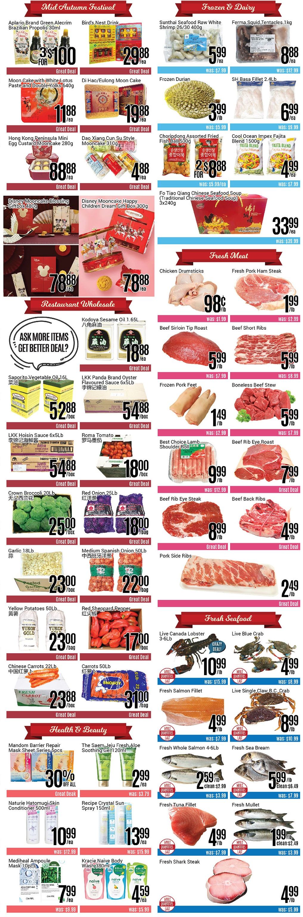 Nations Fresh Foods (Toronto) Flyer September 2 to 8