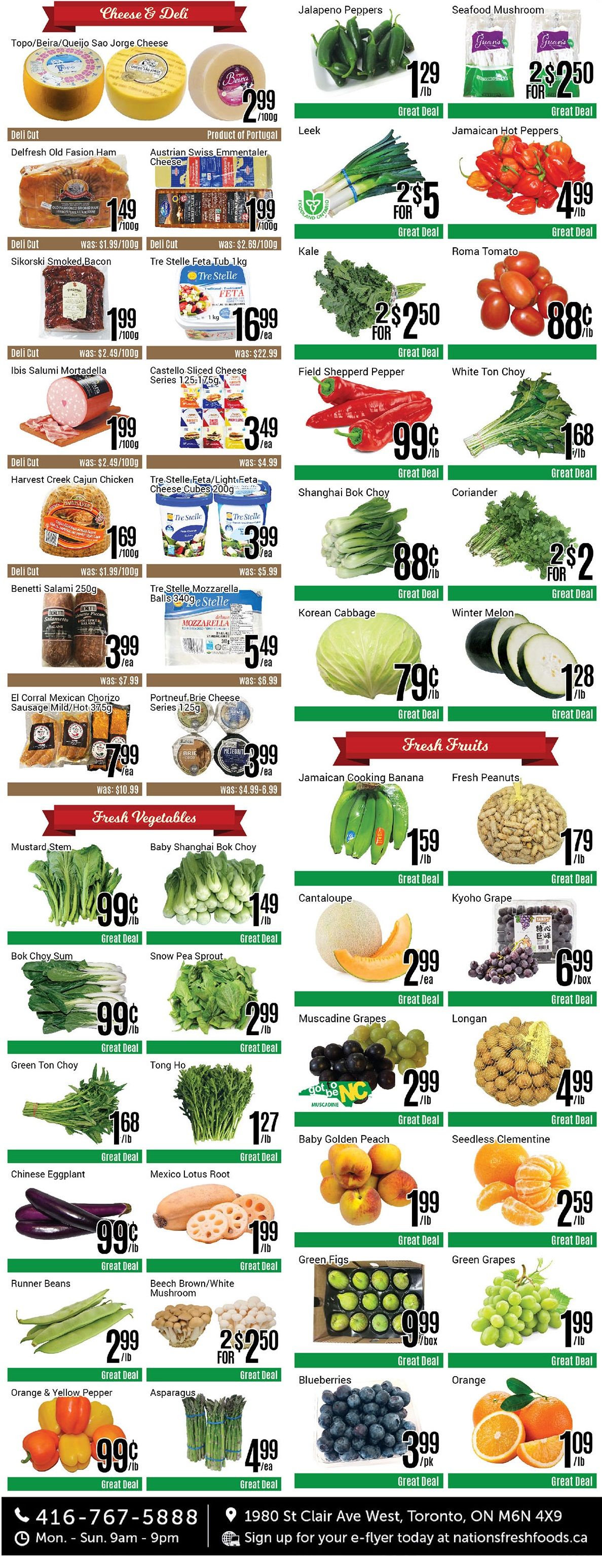 Nations Fresh Foods (Toronto) Flyer September 2 to 8