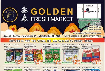 Golden Fresh Market Flyer September 2 to 8