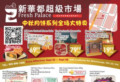 Fresh Palace Supermarket Flyer September 2 to 8