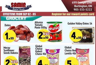 Samir Supermarket Flyer September 2 to 5