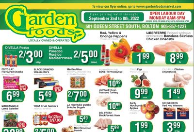 Garden Foods Flyer September 2 to 8