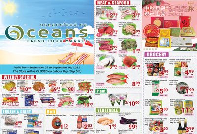 Oceans Fresh Food Market (Mississauga) Flyer September 2 to 8