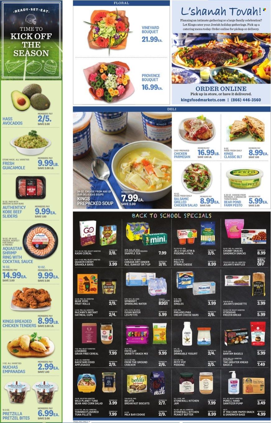 Kings Food Markets (CT, NJ, NY) Weekly Ad Flyer Specials September 2 to September 8, 2022