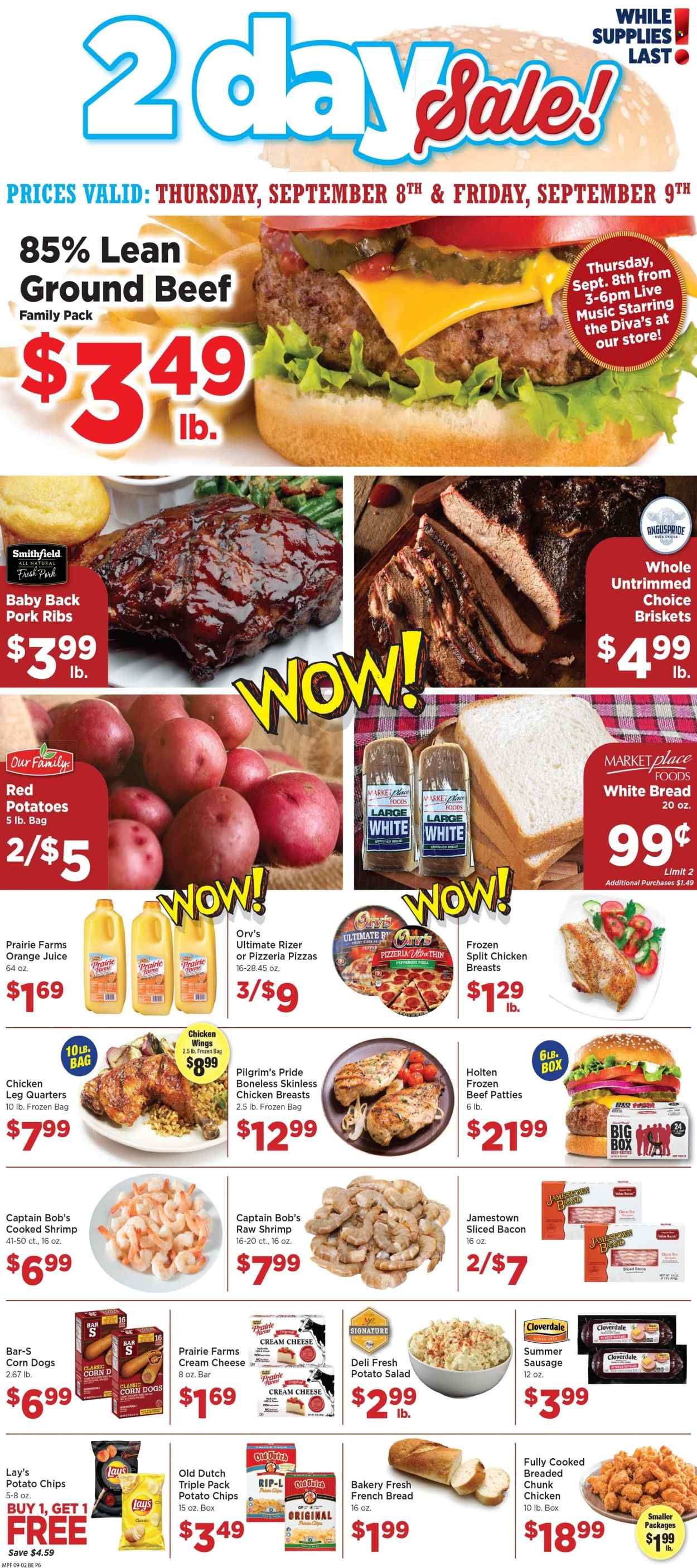 Marketplace Foods (MN) Weekly Ad Flyer Specials September 2 to September 8, 2022