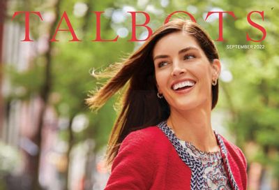 Talbots Weekly Ad Flyer Specials September 1 to September 30, 2022