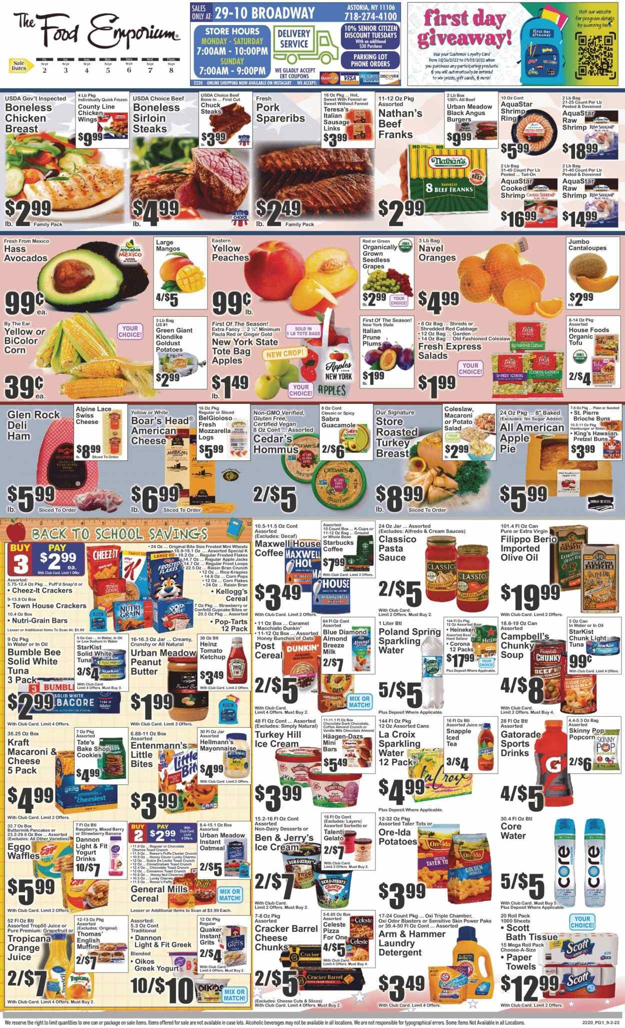 The Food Emporium (NY) Weekly Ad Flyer Specials September 2 to September 8, 2022