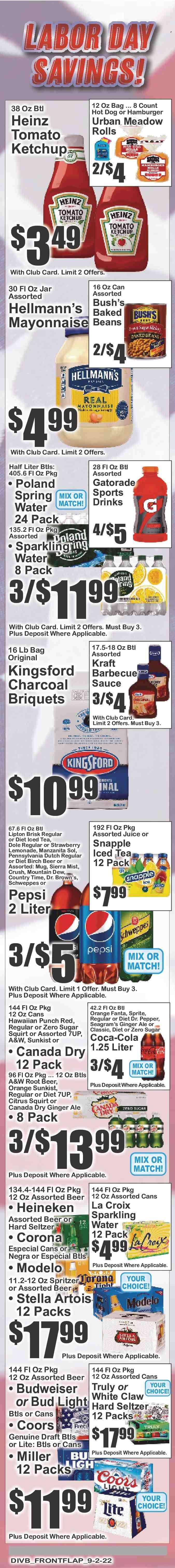 Food Universe (NY) Weekly Ad Flyer Specials September 2 to September 8, 2022