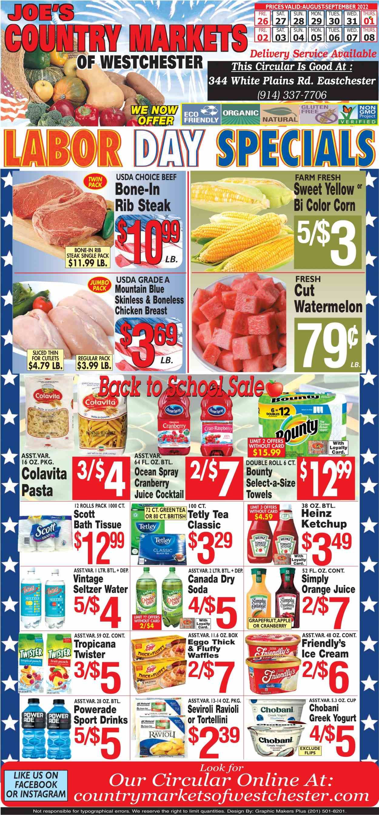 Country Markets of Westchester (NY) Weekly Ad Flyer Specials August 26 to September 8, 2022