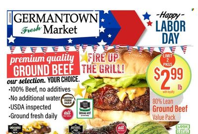 Germantown Fresh Market (OH) Weekly Ad Flyer Specials September 1 to September 7, 2022