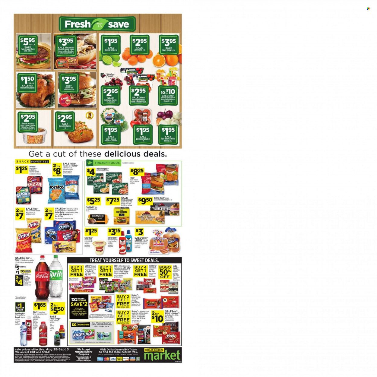 Dollar General (IN, OH) Weekly Ad Flyer Specials August 28 to September 3, 2022