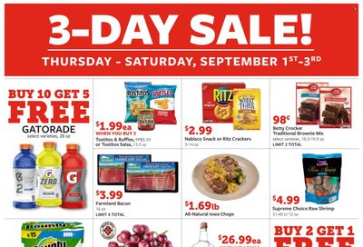 Fareway (IA) Weekly Ad Flyer Specials September 1 to September 3, 2022