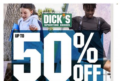 DICK'S Weekly Ad Flyer Specials September 4 to September 10, 2022