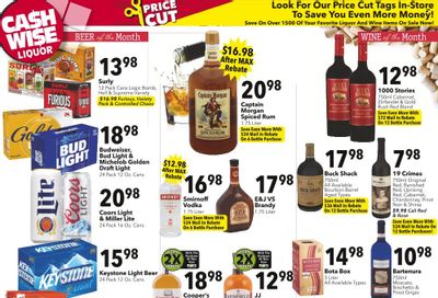 Cash Wise Liquor Only (MN) Weekly Ad Flyer Specials September 4 to September 10, 2022