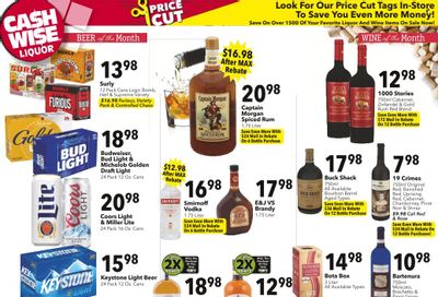 Cash Wise Liquor Only (MN) Weekly Ad Flyer Specials September 4 to September 10, 2022